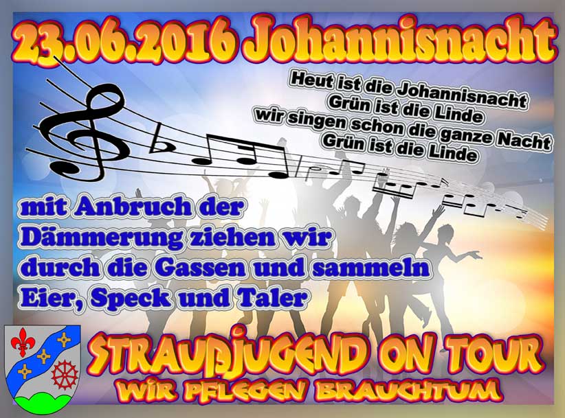 Johannisnacht Straußjugend Urweiler